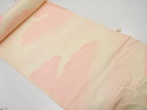 アンティーク　雲模様　長襦袢地反物